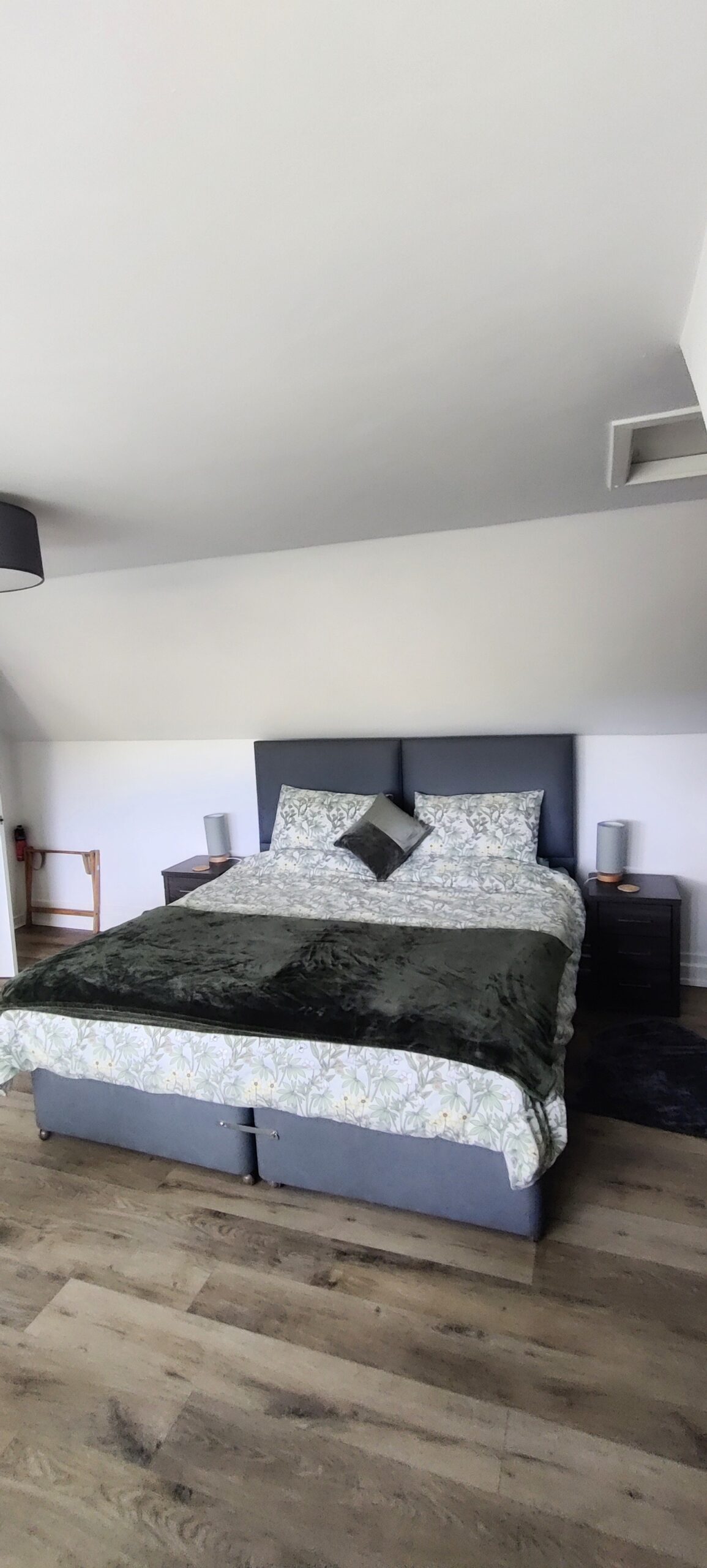 Bedroom showing super king bed