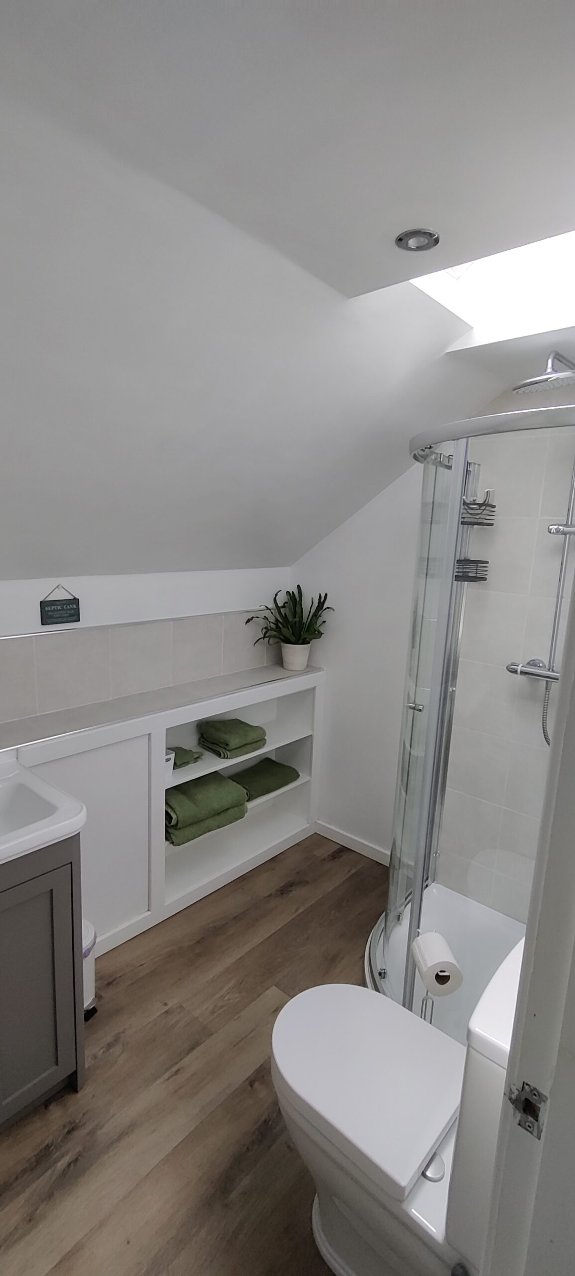 Ensuite - showing toilet and shower